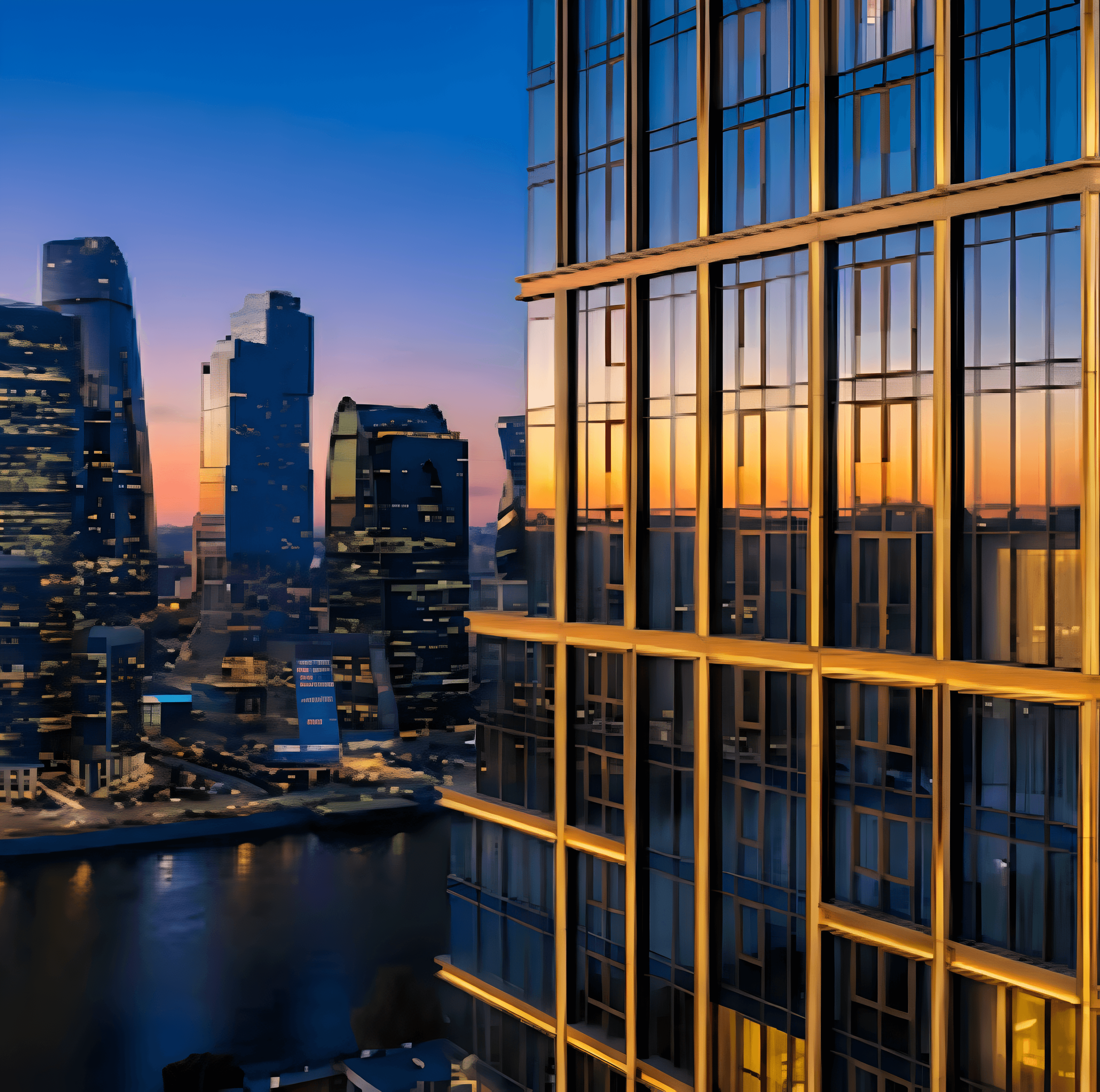 Luxury Skyscraper Background
